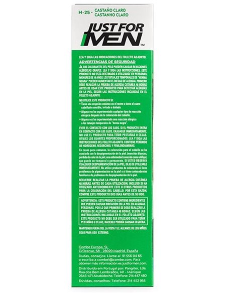 Just For Men 5 Minut Castaño Claro H25 de Just For Men