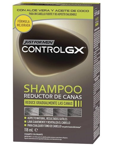 Just For Men Control Gx Redu Canas Champu 118Ml de Just For Men
