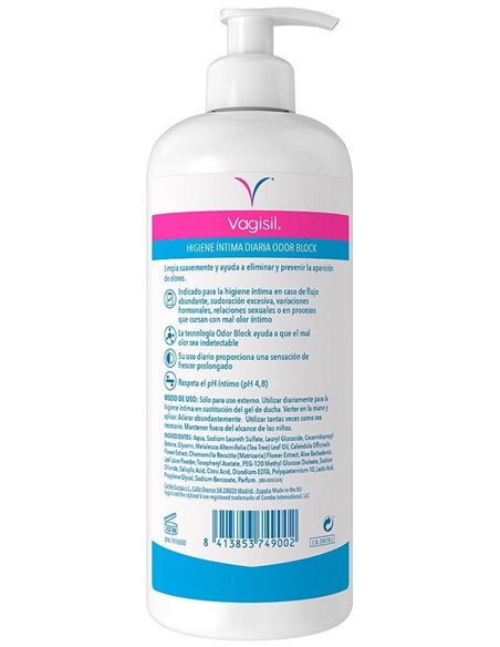 Vagisil Higiene Intima Odorblock 500 Ml de Vagisil