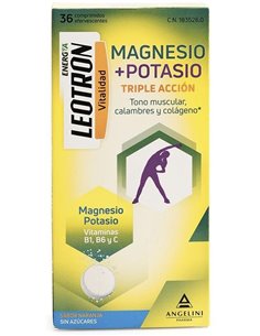 Leotron Magnesio Potasio 36Comp Eferv de Leotron