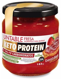 Untable De Fresa  Protein 185 Gr. de Keto Protein