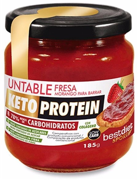 Untable De Fresa  Protein 185 Gr. de Keto Protein