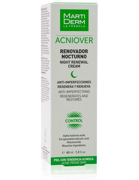 Martiderm Acniover Renovador Nocturno 40Ml de Martiderm