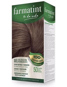 Farmatint Gel 5D Castaño Claro Dorado 135 Mililitros Farmatint