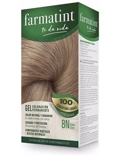Farmatint Gel 8N Rubio Claro 135Ml. de Farmatint
