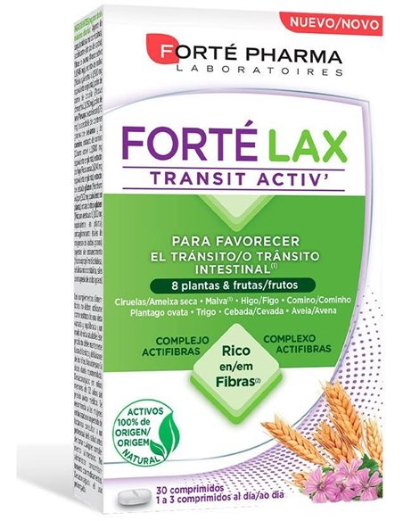Forte Lax Transit Activ 30Comp. de Forte Pharma