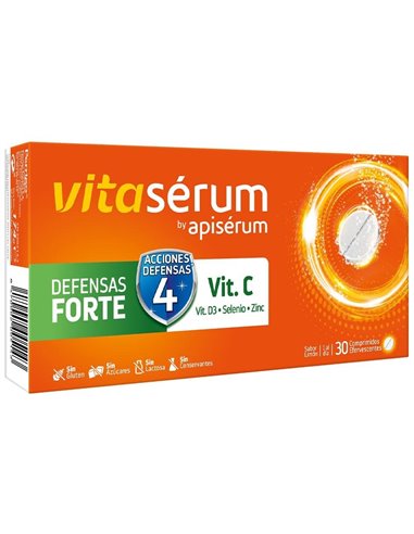 Vitaserum Defensas Forte 30Comp. de Apiserum