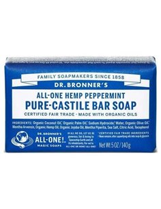 Jabon En Pastilla Menta 140Gr. de Dr. Bronner´S