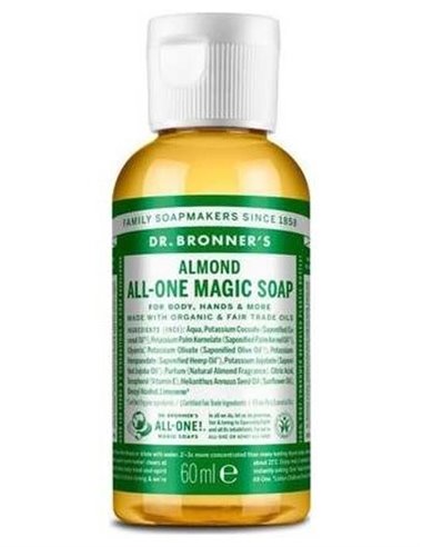 Jabon Liquido Almendras 60Ml. de Dr. Bronner´S