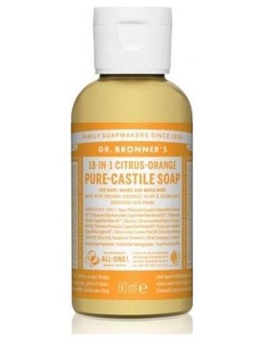 Jabon Liquido Citricos 60Ml. de Dr. Bronner´S