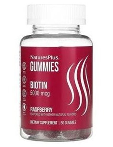 Gummies Biotina 60Gummies. de Natures Plus