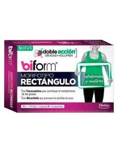 Morfotipo Rectangulo   Envase 28 Cápsulas(14 Dias) de Biform®