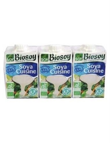 Soya Cuisine Biosoy 3 X 20Cl de Soy