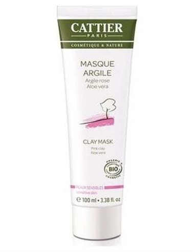Mascarilla Arcilla Rosa (Piel Sensible) 100Ml de Cattier
