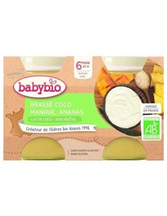 Yogur Coco Mango Piña 2X130Gr. Bio de Babybio