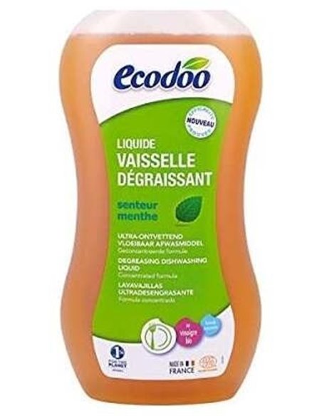 Lavavajillas Desengrasante Menta 1L. de Ecodoo
