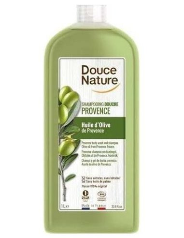 Champu-Gel De Ducha Aceite De Oliva 1L. de Douce Nature