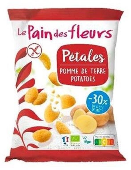 Chips Petalos Patata 75Gr. Bio Sg Vegan de Le Pain Des Fleurs