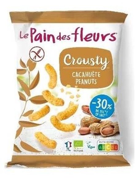 Ganchito Crousty Cacahuete 75Gr. Bio Sg Vegan de Le Pain Des Fleurs