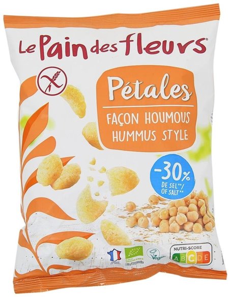 Chips Petalos Hummus 75Gr. Bio Sg Vegan de Le Pain Des Fleurs