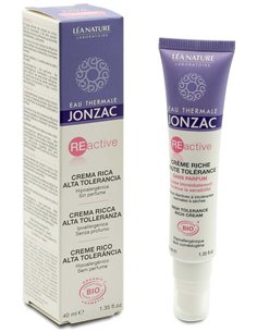 Reactive Crema Rica Alta Tolerancia 40Ml. Bio de Jonzac Eco-Bio