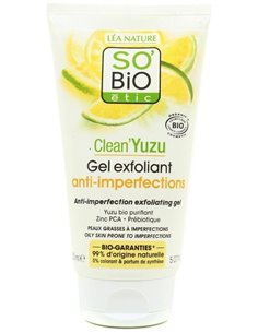 Gel Exfoliante Clean Yuzu Anti Imperfecciones 150M de So´Bio Etic