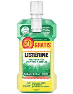 Listerine Dientes Y Encias 500+250Ml. de Listerine