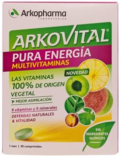 Arkovital Pura Energia 30Comp. de Arkopharma