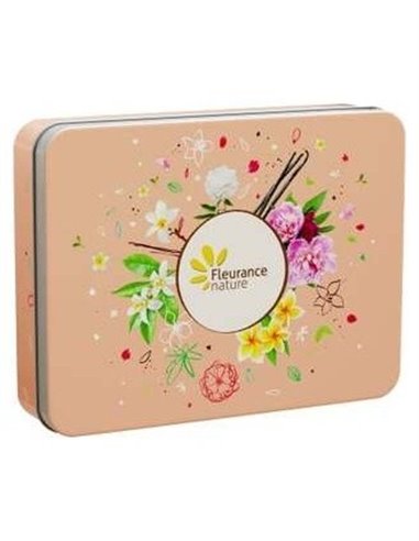 Cofre Melocoton Cuarteto De Crema De Manos 4Uds. de Fleurance Nature