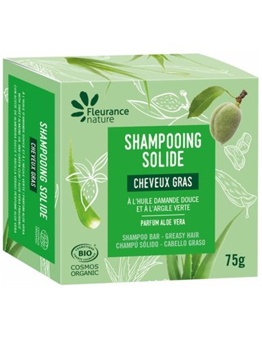 Champu Solido Cabellos Graso 75Gr. de Fleurance Nature
