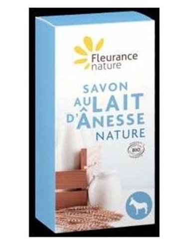 Jabon Leche De Burra Natural Sin Perfumes 100Gr. de Fleurance Nature