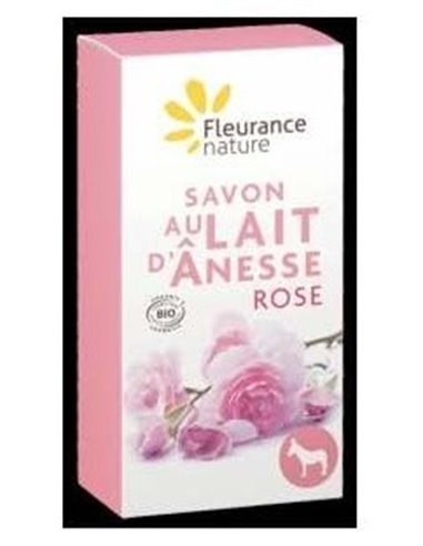 Jabon Leche De Burra Perfume De Rosa 100Gr. de Fleurance Nature