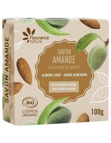 Jabon Perfumado Almendra Pastilla 100Gr. de Fleurance Nature