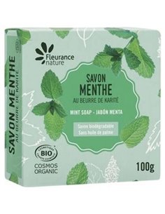 Jabon Perfumado Menta Pastilla 100Gr. de Fleurance Nature