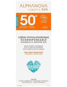 Solar Facial Spf50+ Hipoalergenico 50Gr.Bio de Alphanova