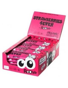 Barritas Strawberry 4 Ever Bio 30Gr. de Roo´Bar