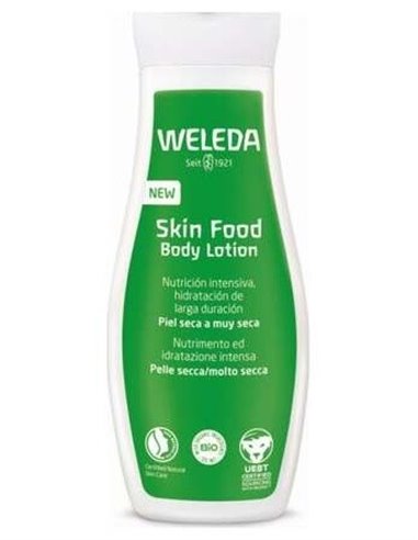 Skin Food Leche Corporal - Nutrición Intensiva Textura Ligera 200ml - Delisting AGOSTO  de Weleda