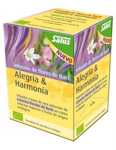 Infusion Flores Bach Alegria Y Harmonia 15Sbrs.Salus de Salus