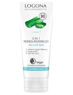 Leche Limpiadora 3En1 Aloe Vera 100Ml. de Logona
