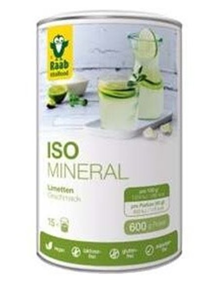 Iso-Mineral Sabor Lima 600Gr. Sg Vegan de Raab Vitalfood