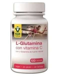 L-Glutamina Con Vitamina C 100Cap. Sg Vegan de Raab Vitalfood