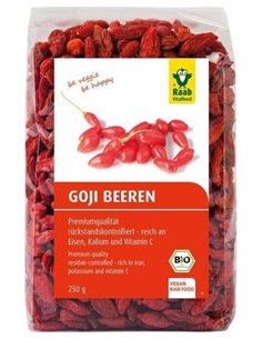 Goji Bayas bio, bolsa 250g de Raab Vitalfood