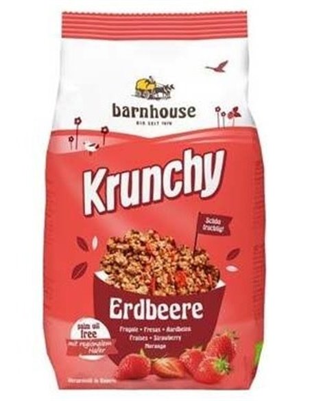 Muesli Krunchy Fresas Barnhouse 375 G de Barnhouse
