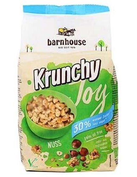 Muesli Krunchy Joy Avellanas 375Gr. Bio S/A de Barnhouse