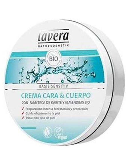 Basis Sensitiv Crema Cara Y Cuerpo 150Ml. de Lavera