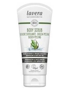 Exfoliante Corporal Romero-Cafe Verde 200Ml. Bio de Lavera