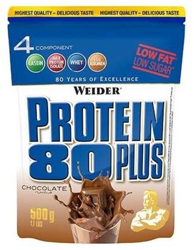 Weider Protein 80 Plus Chocolate 500Gr. de Weider