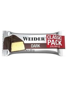 Weider Bar Chocolate Negro-Platano 24Uds. de Weider