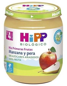 Tarrito De Manzana Y Pera Bio 125 g  de Hipp