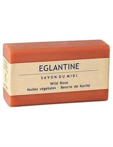 Jabon En Pastilla De Rosa Silvestre 100Gr. Bio de Savon Du Midi